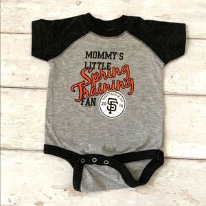 Baby 6m San Francisco Giants Onesie SF Spring Training Fan MLB Baseball